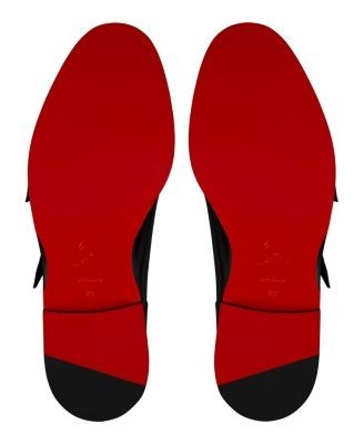 Christian Louboutin Men's Moustachou Monk Straps Shoes
