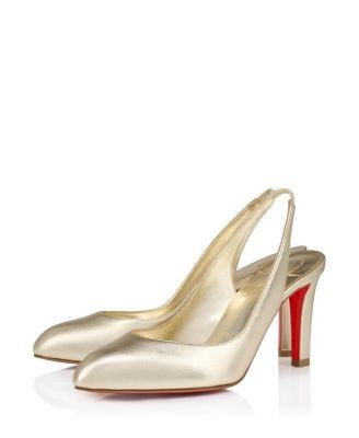 Christian Louboutin Women's Fannylove 106mm Sling Back