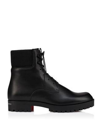 Christian Louboutin Men's Trapman Tct 2 Lace Up Booties
