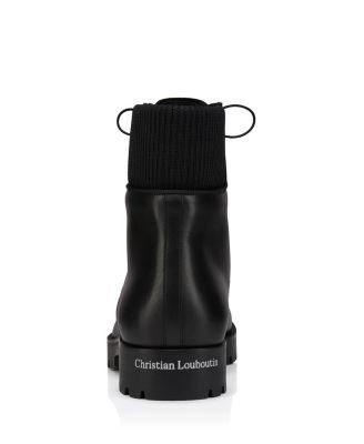 Christian Louboutin Men's Trapman Tct 2 Lace Up Booties