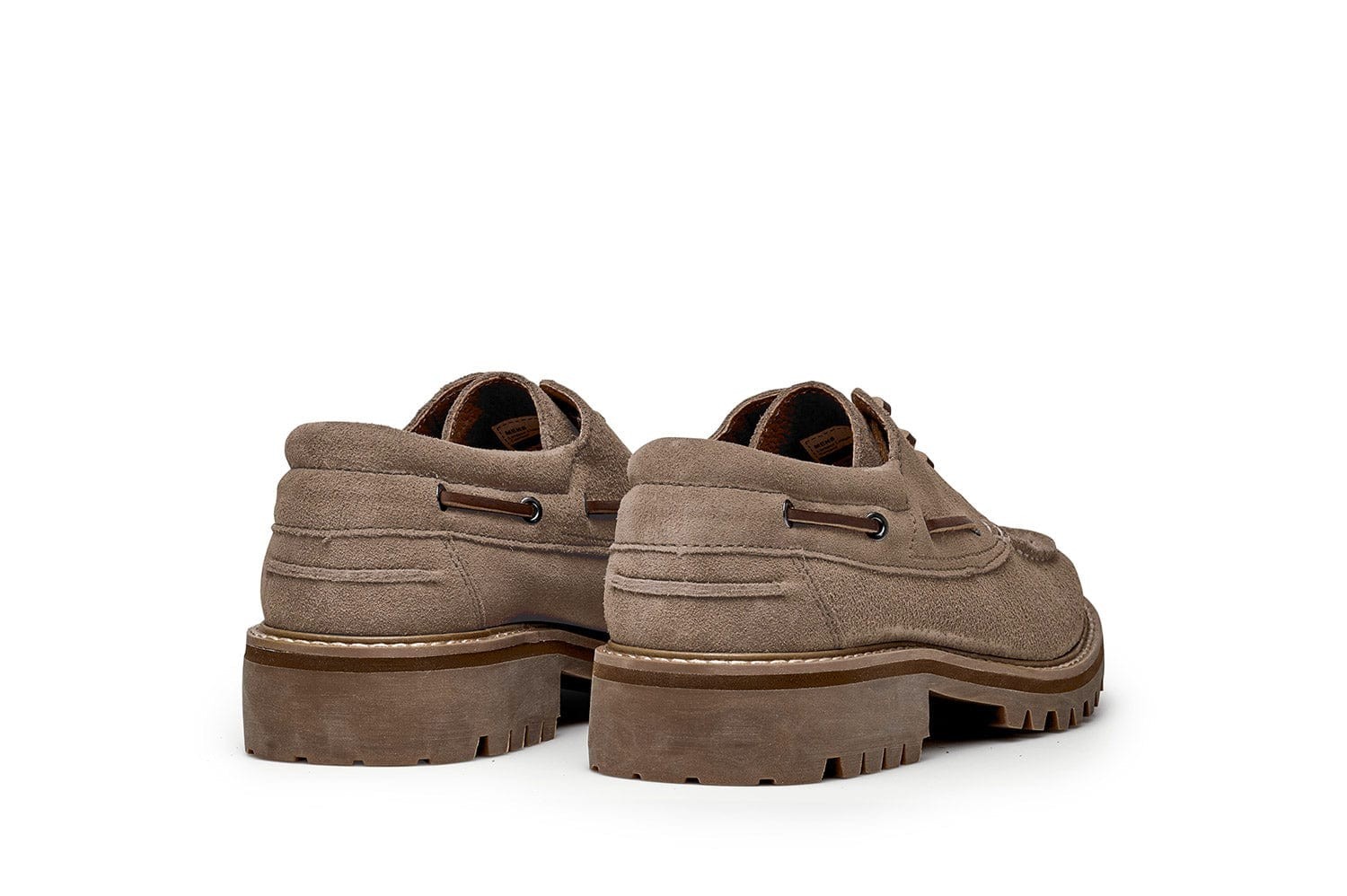 Mens - Larkspur Lug Boat Shoe - Cement