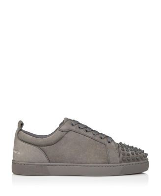 Christian Louboutin Men's Louis Jr Spikes Canopy Low Sneakers