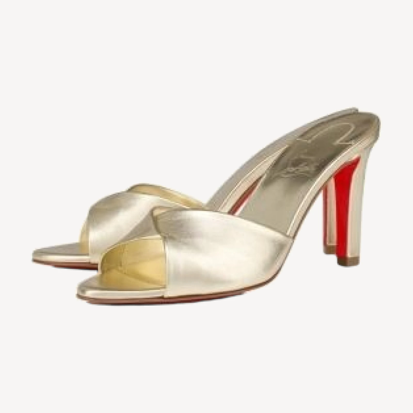 Christian Louboutin Women's Fanny Slide Mule 85 mm Sandals