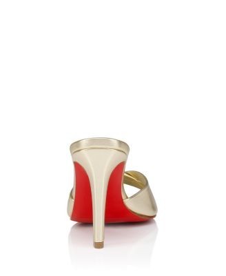 Christian Louboutin Women's Fanny Slide Mule 85 mm Sandals