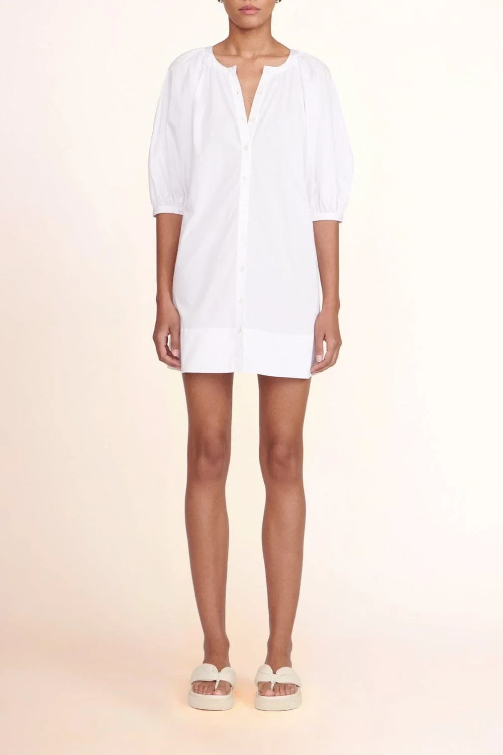 Mini Vincent Dress | White