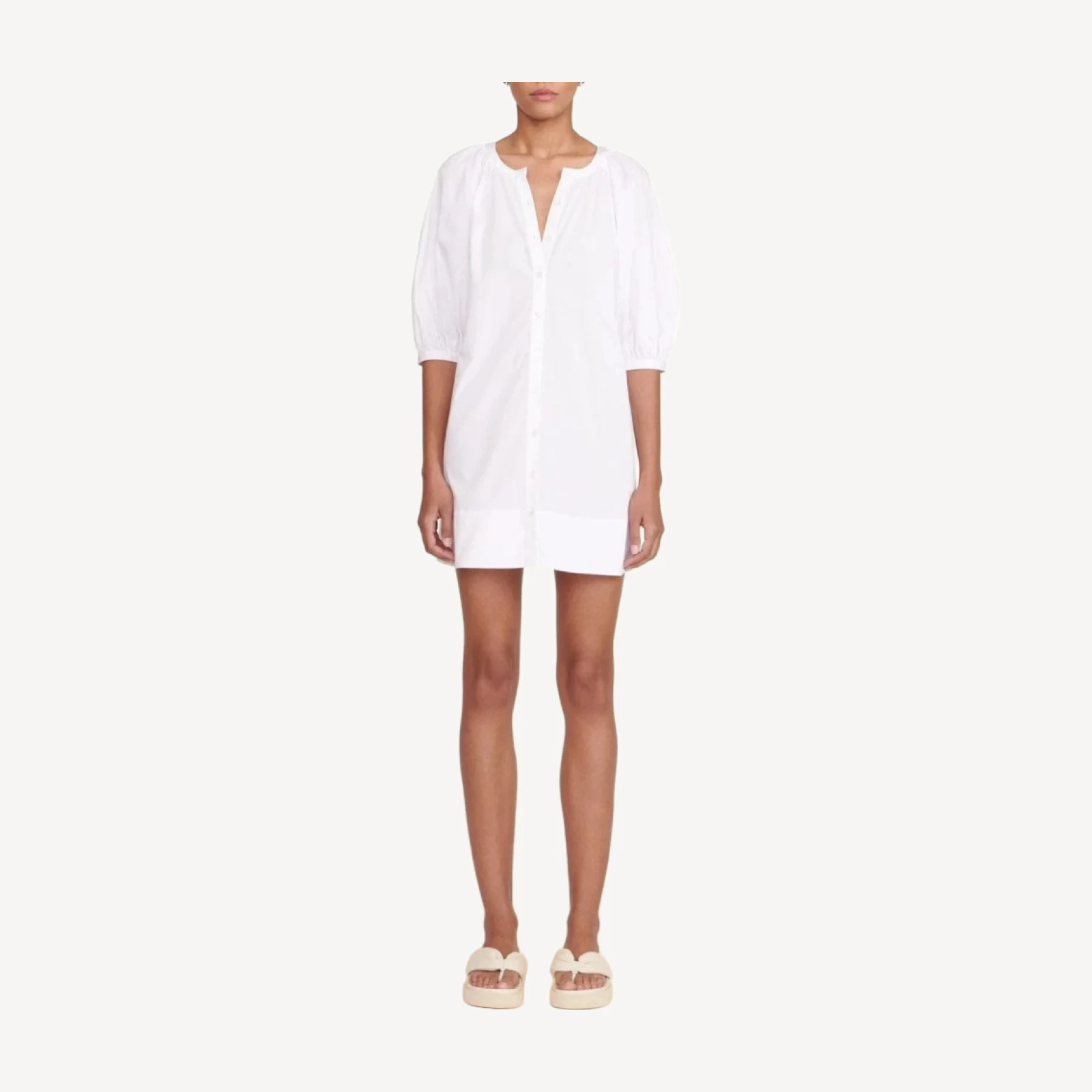 Mini Vincent Dress | White
