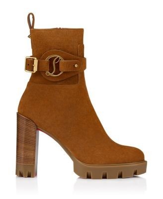 Christian Louboutin Women's Dianouchette Lug Other 100 mm Booties