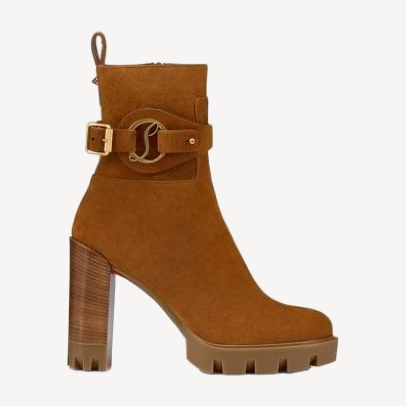Christian Louboutin Women's Dianouchette Lug Other 100 mm Booties