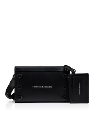 Christian Louboutin Men's Kosmica Crossbody Bags With Webbing Strap