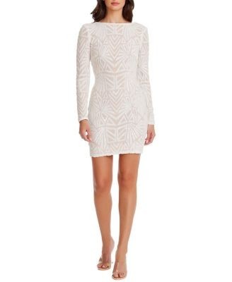 Dress the Population Lola Art Deco Sequin Dress