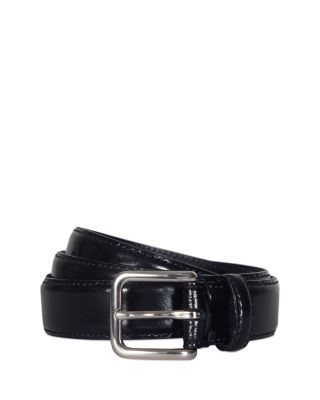 Vince Men's Spazzolato Leather Belt