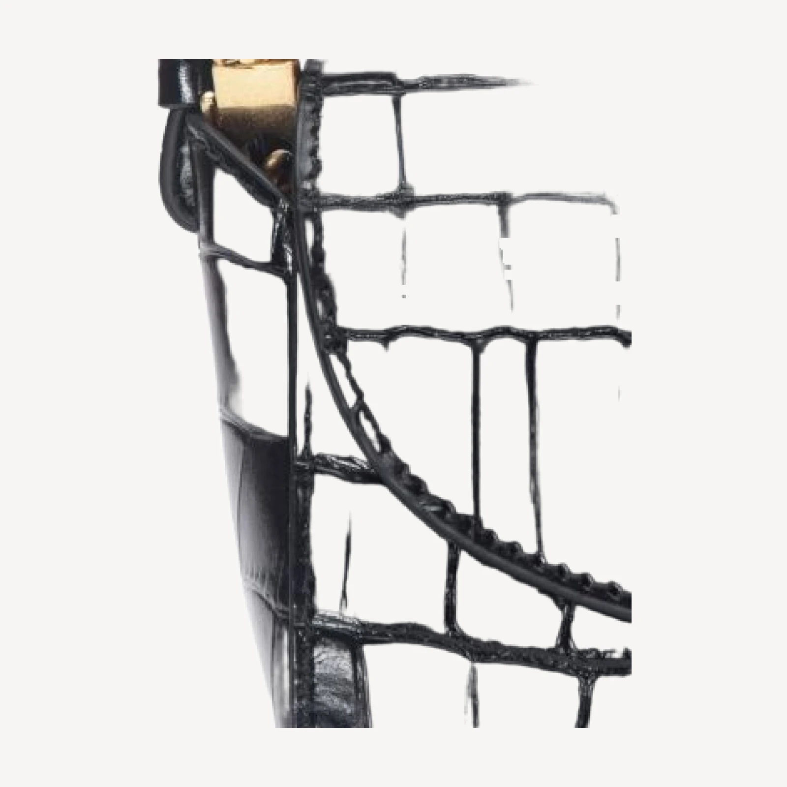 Vince Sabrina Croc-Embossed Leather Mini Top-Handle Bag