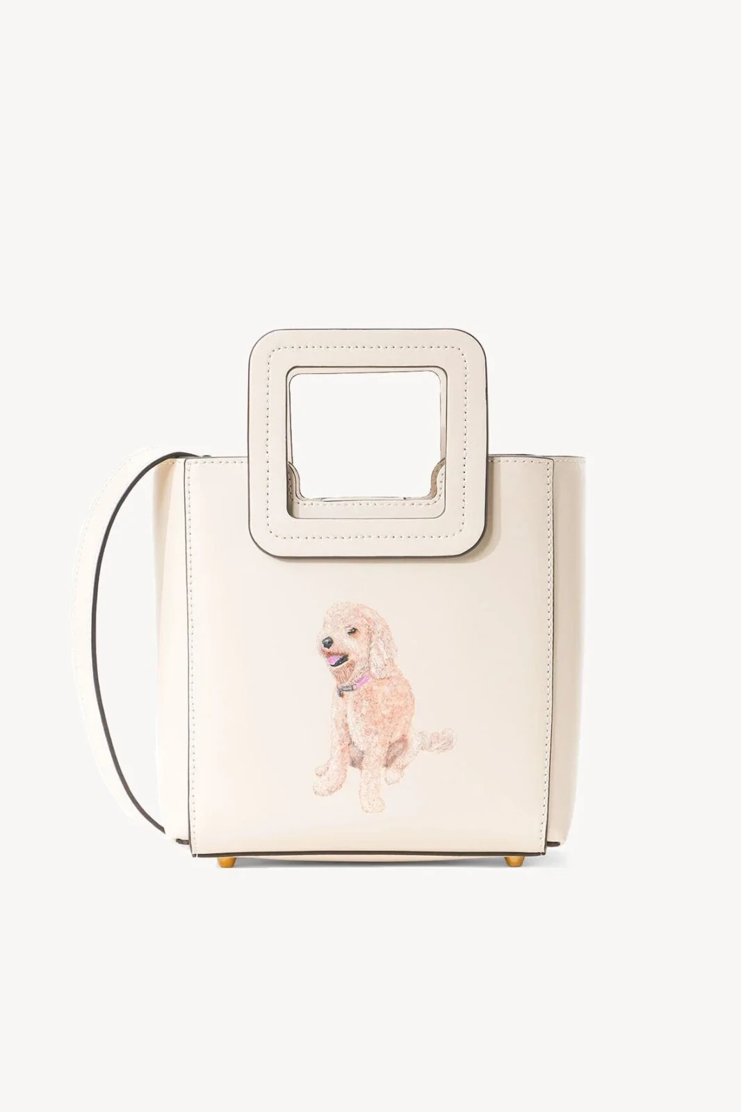 Custom Mini Shirley Leather Bag | Cream