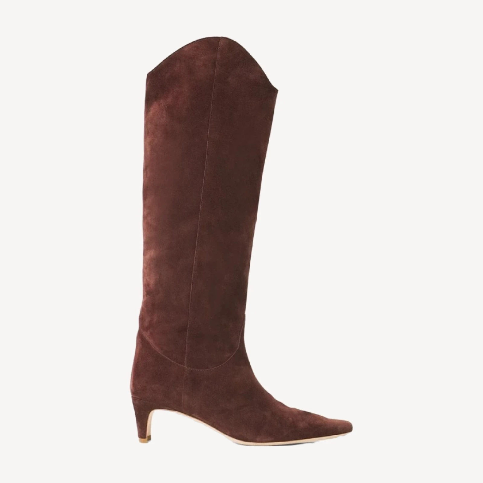 Western Wally Boot | Mahogany Suede