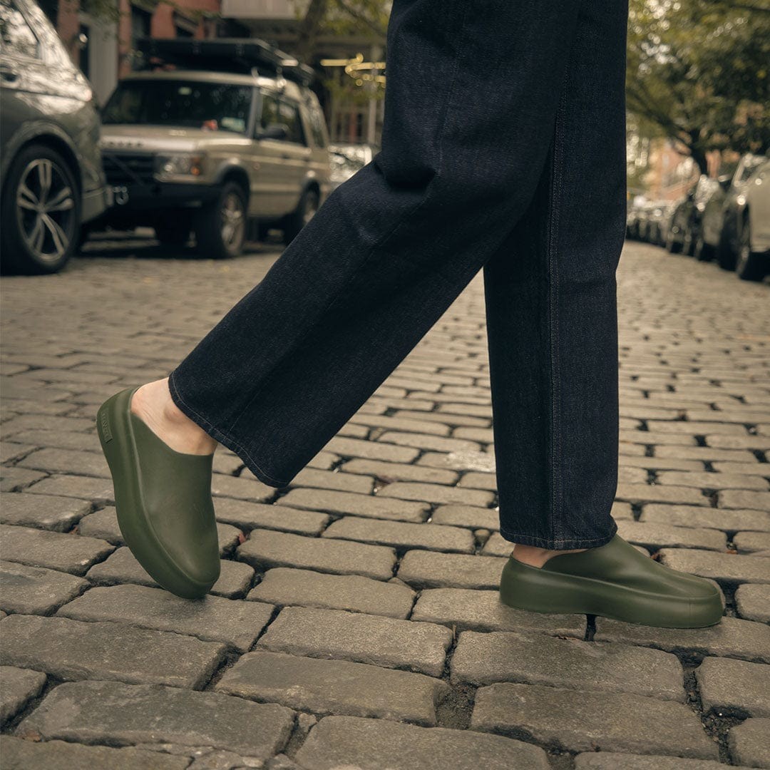 Womens - Marin Mule - Moss Green