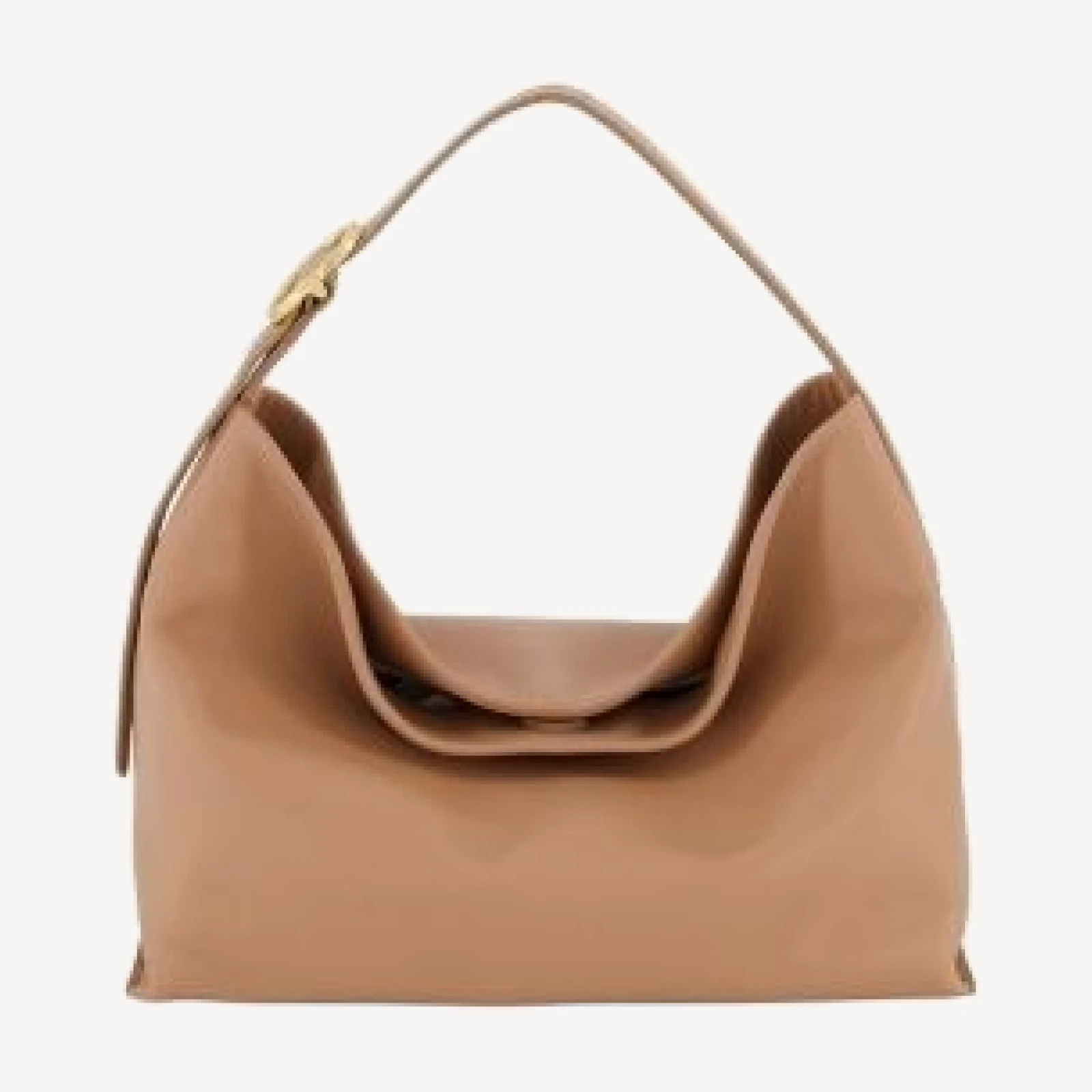 Vince Small Leather Hobo Bag