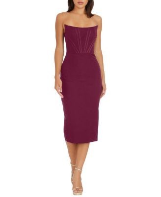 Dress the Population Cosette Corset Strapless Bodycon Dress