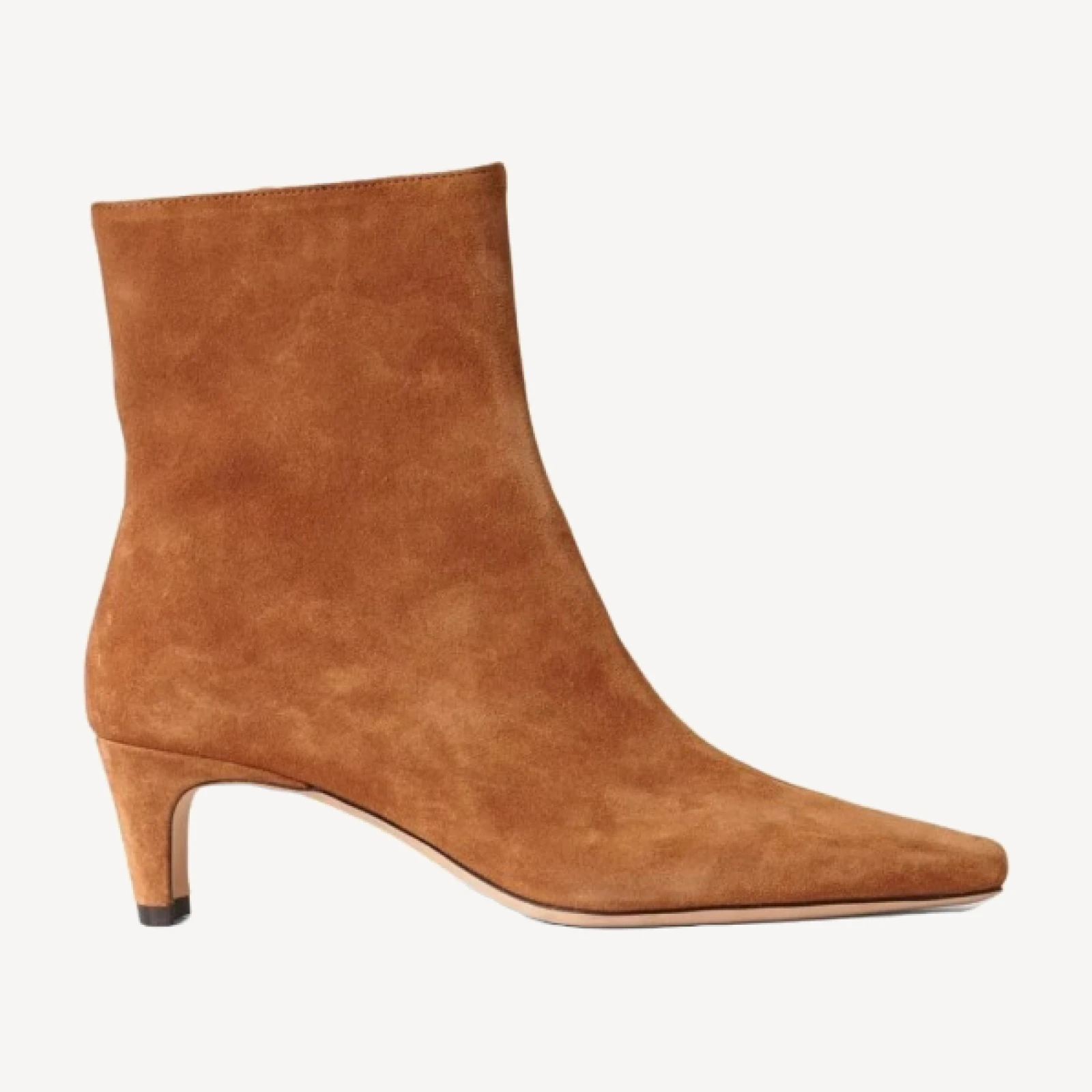 Wally Ankle Boot | Tan Suede