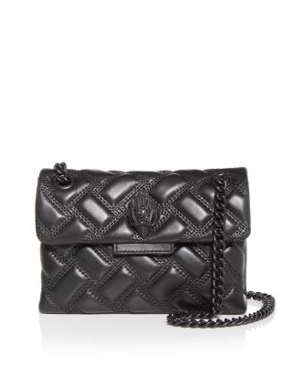 Kurt Geiger London Mini Kensington Drench Leather Crossbody