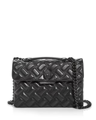 Kurt Geiger London Kensington Drench Leather Shoulder Bag