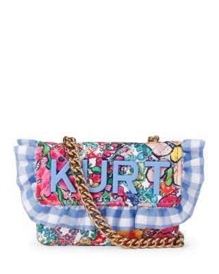 Kurt Geiger London Kensington Kurt Micro Gingham Crossbody