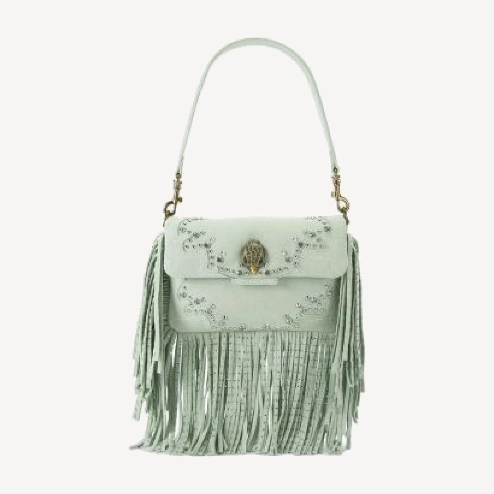 Kurt Geiger London Oxford Small Fringe Suede Shoulder Bag