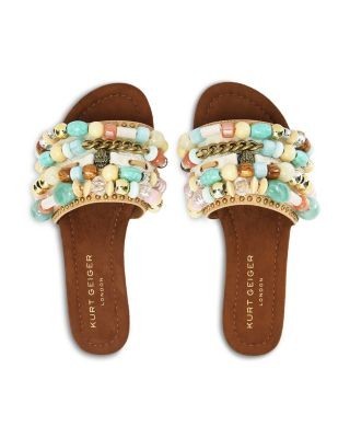 Kurt Geiger London Women's Southbank Beaded Sandals