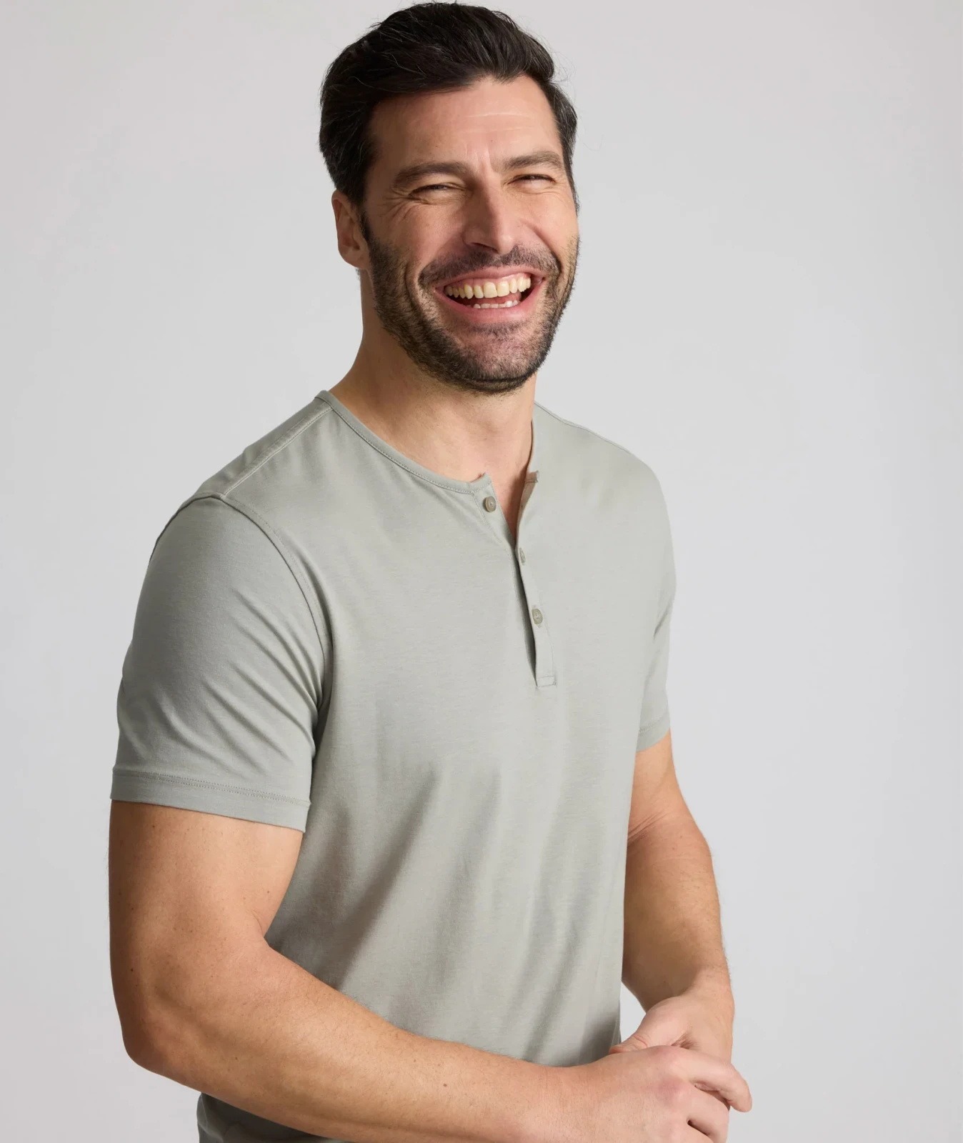 EcoSoft™ Short-Sleeve Henley