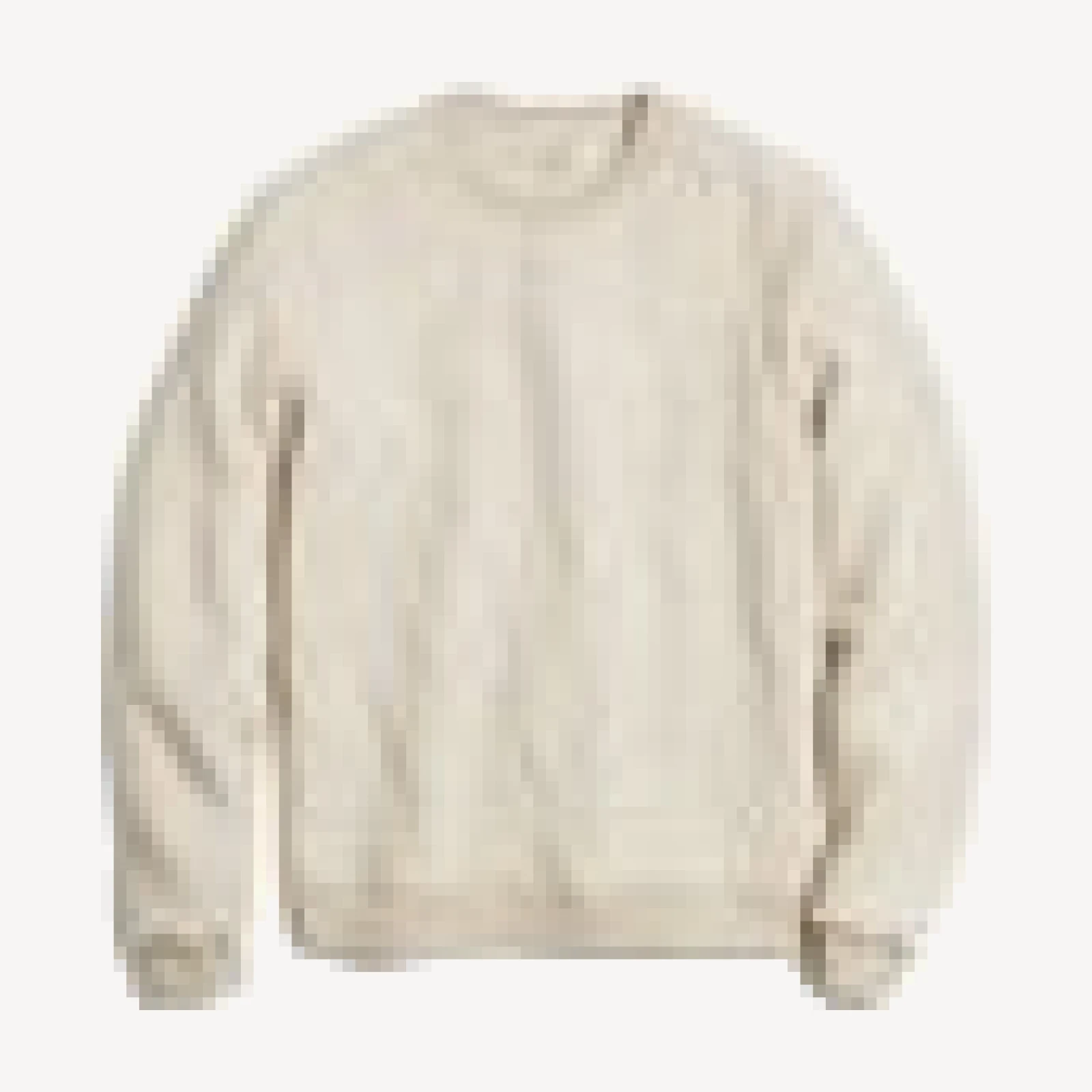 Men's Corbet Quilted Crewneck in Oat