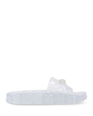 Kurt Geiger London Women's Meena Eagle Jelly Slide Sandals