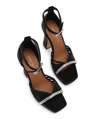Kurt Geiger London Women's Crystal Platform Sandals