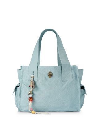 Kurt Geiger London Celia Quilted Canvas Tote
