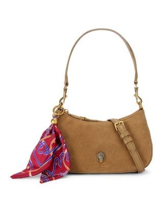 Kurt Geiger London Slone Suede Hobo Crossbody
