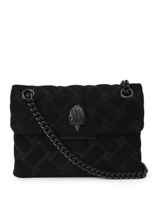 Kurt Geiger London Kensington Drench Mini Suede Crossbody
