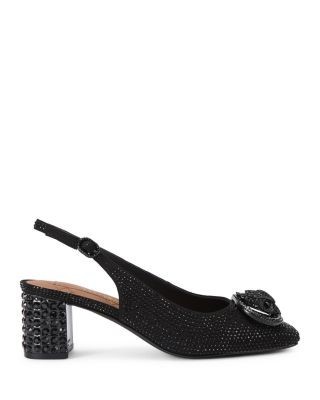 Kurt Geiger London Women's Chelsea Block Slingback Pumps