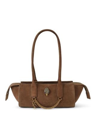 Kurt Geiger London Sloane East/West Suede Shoulder Bag