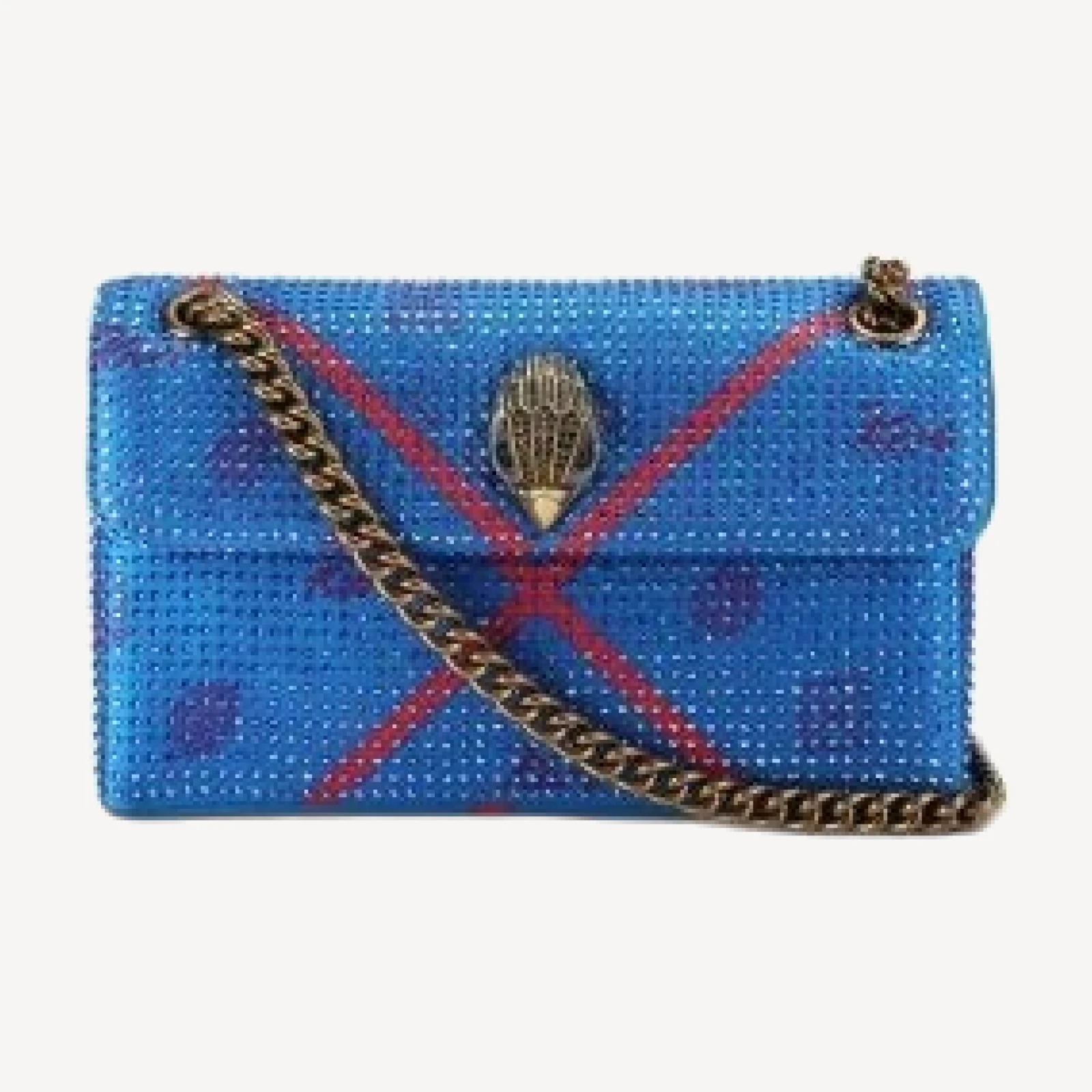 Kurt Geiger London Kensington Rhinestone Embellished Chain Strap Crossbody