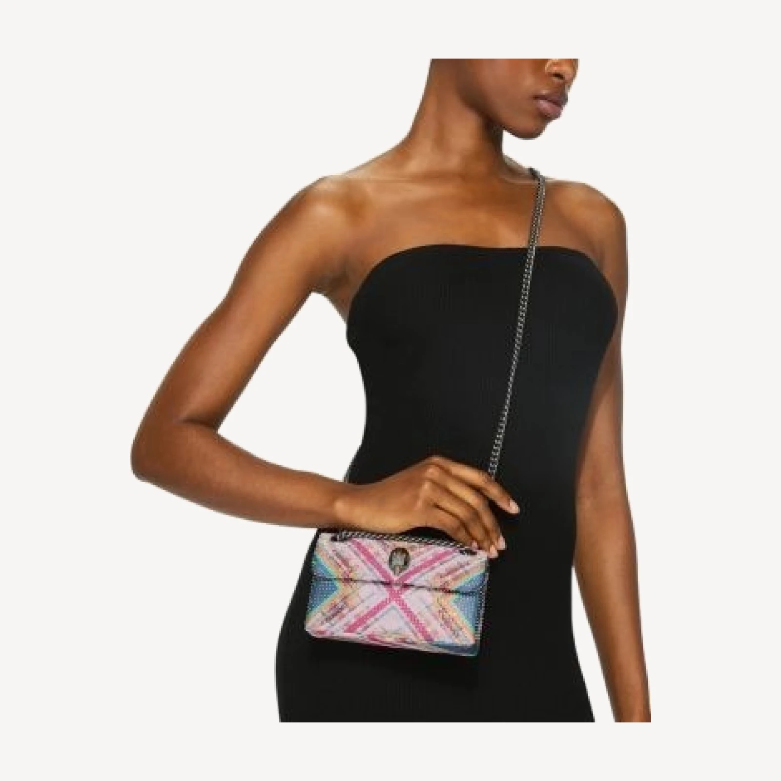 Kurt Geiger London Kensington Small Crystal Studded Crossbody Bag