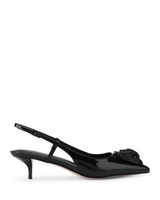 Kurt Geiger London Women's Belsize 40 Leather Slingback Pumps