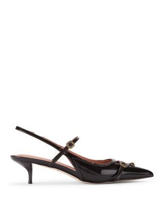 Kurt Geiger London Women's Rebecca Leather Slingback Pumps