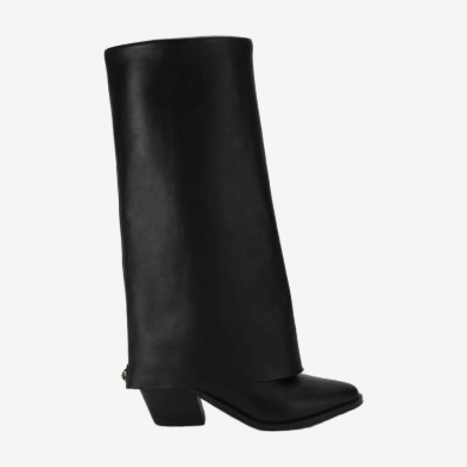 Kurt Geiger London Women's Chiltern Folded Leather Knee High Boots