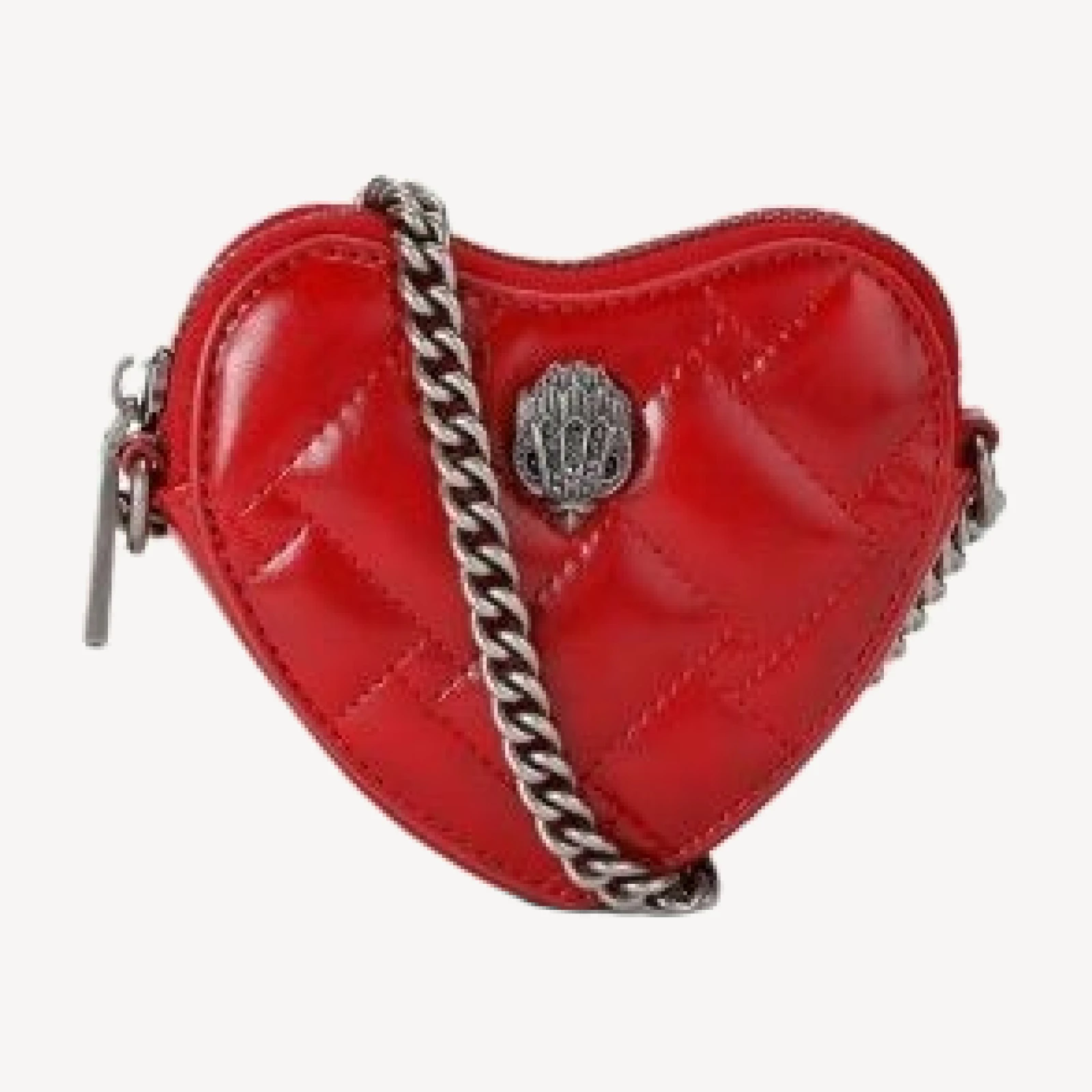 Kurt Geiger London Micro Heart Quilted Crossbody
