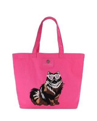 Kurt Geiger London Holborn Patch Cotton Tote Bag
