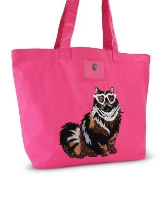 Kurt Geiger London Holborn Patch Cotton Tote Bag