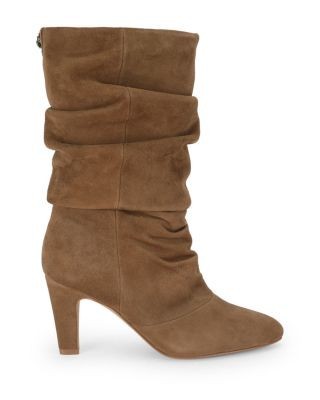 Kurt Geiger London Women's Elizabeth Suede Slouch Boots