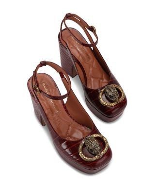 Kurt Geiger London Women's Chelsea Leather Platform Pumps