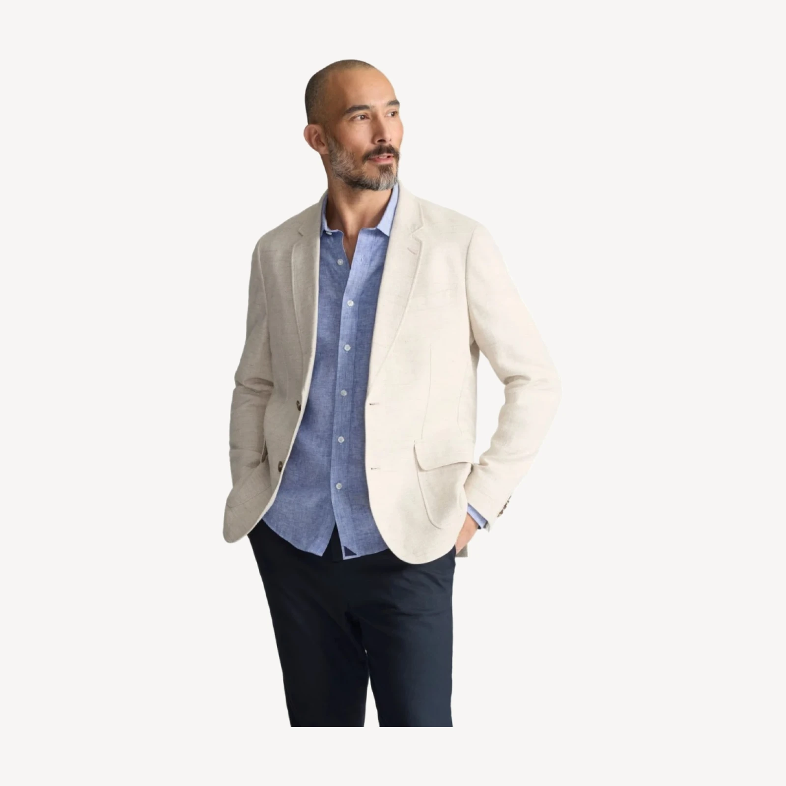 Italian Linen-Cotton Sagefield Sport Coat