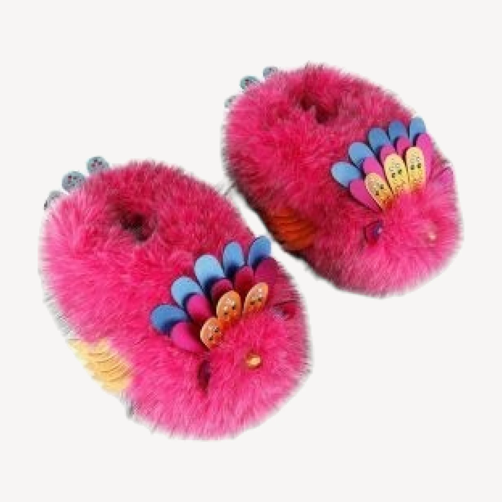 Kurt Geiger London Women's Eagle Fluff Slippers