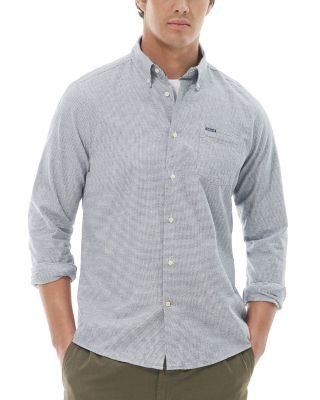 Barbour Turner Tailored Fit Houndstooth Shirt