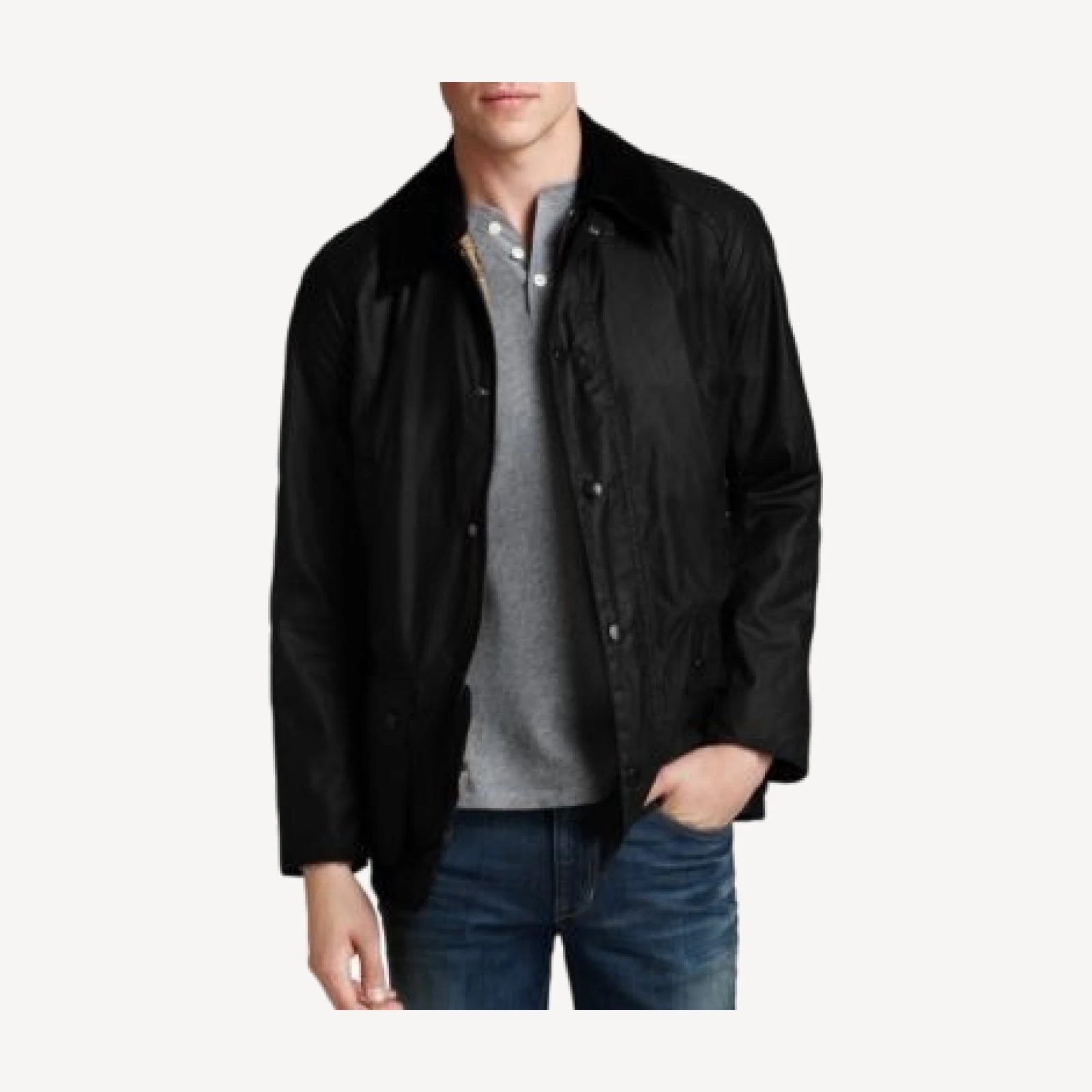Barbour Ashby Tailored Waxed Cotton Jacket